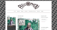 Desktop Screenshot of philophon.com